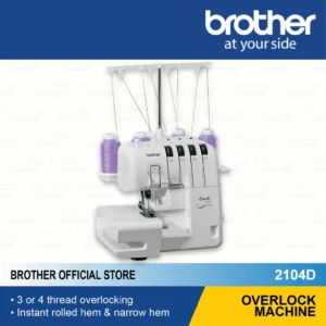 2104D overlock machine